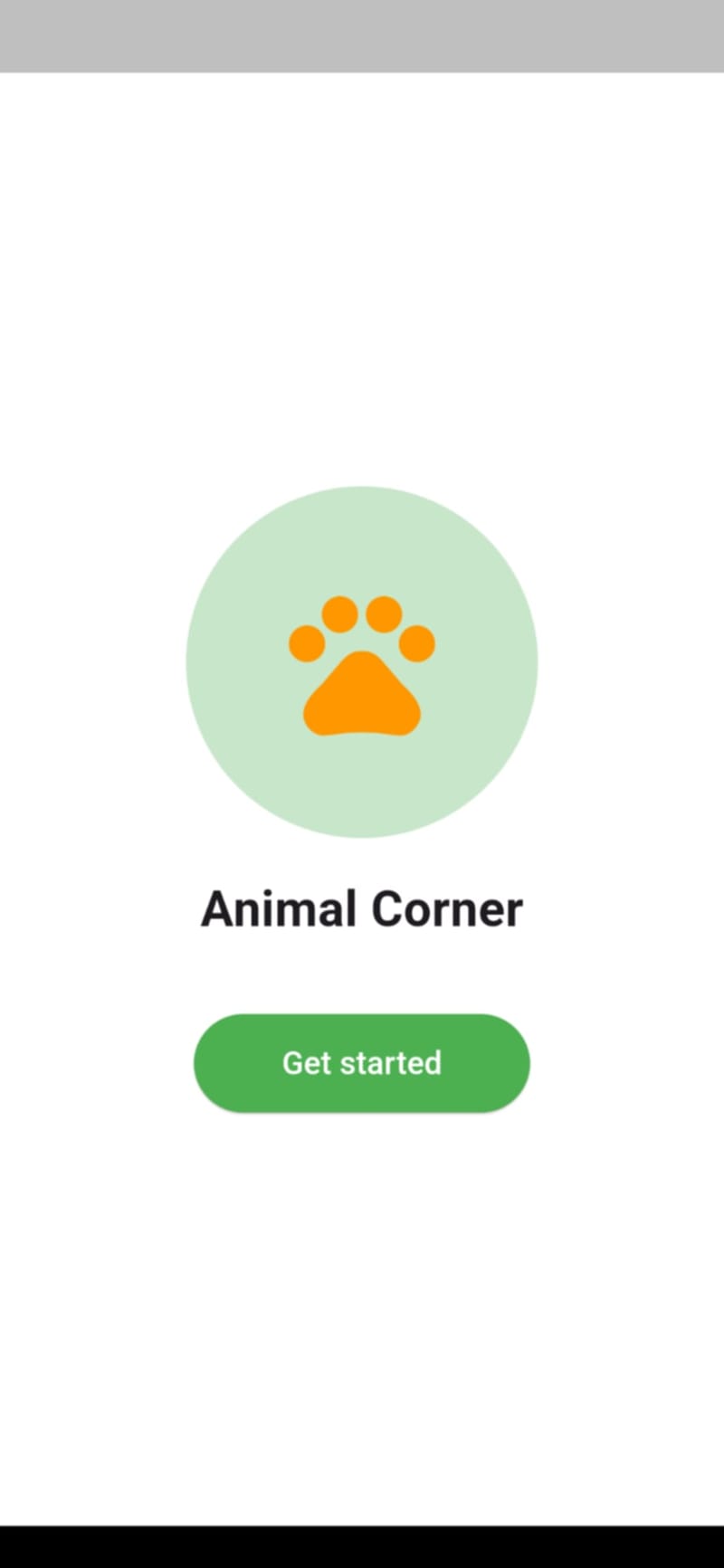 Animal Corner Mobile App
